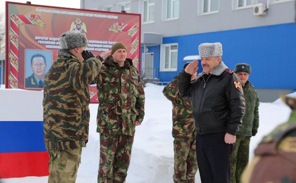 Тульские бойцы СОБРа и ОМОНа вернулись с Северного Кавказа 