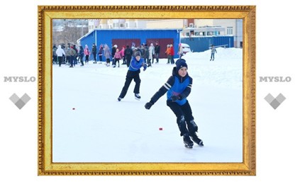 Юные тульские конькобежцы вышли на "Лед надежды"