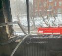 На пожаре в Советске спасатели вывели из огня 6 человек