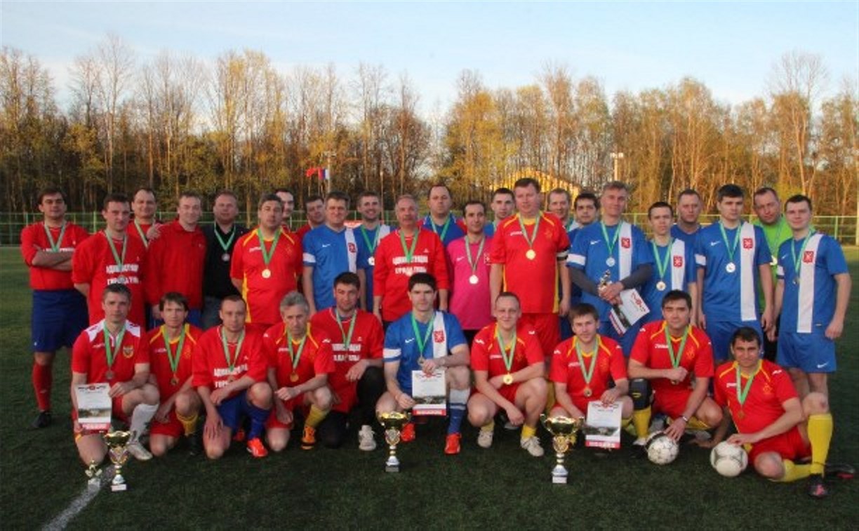 Команда тульских журналистов выиграла традиционный турнир по футболу