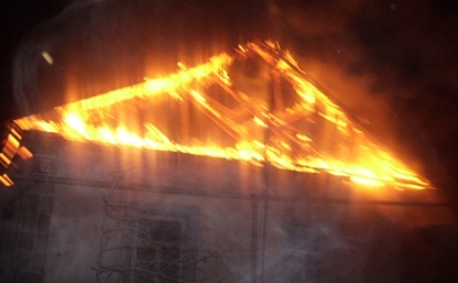 В пожаре в Кимовске погиб мужчина