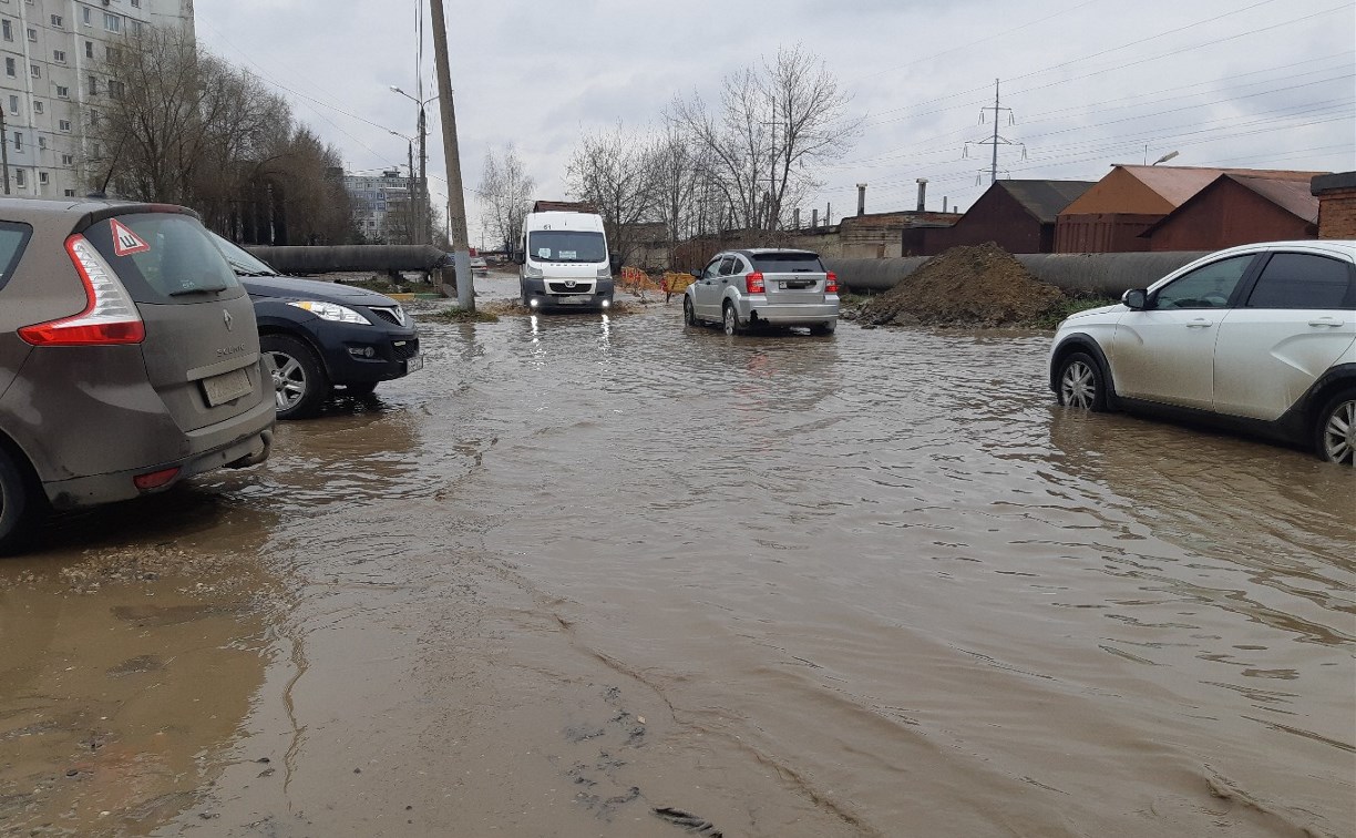 Еще один потоп в Туле: вместе с Демидовской Плотиной «уплыла» улица Бондаренко