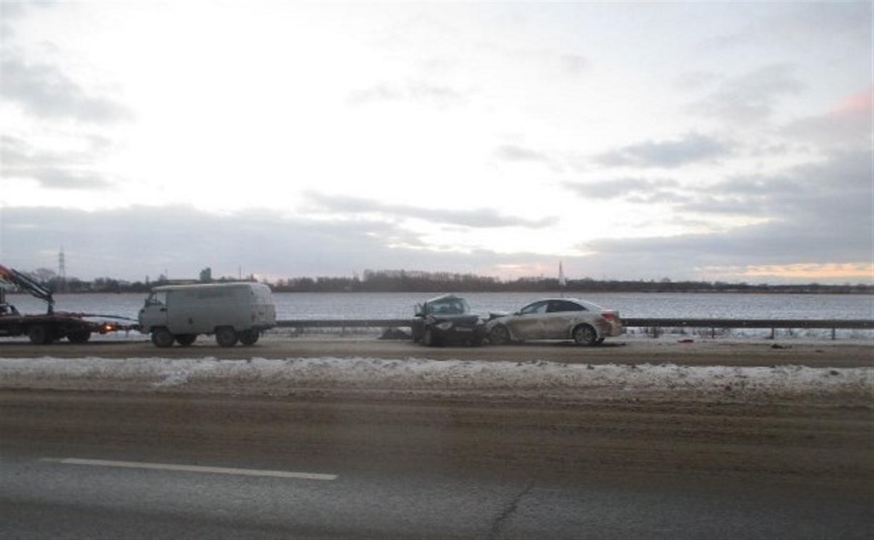 На дороге «Тула – Новомосковск» в результате ДТП погиб водитель Ford Focus 
