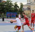 В Туле проходят соревнования по уличному баскетболу