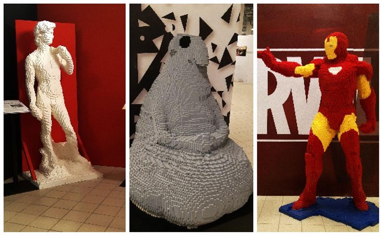 Ждун, Давид и девушка Вермеера: в Туле открылась выставка LEGO