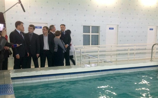 В Плавске после ремонта открылся бассейн