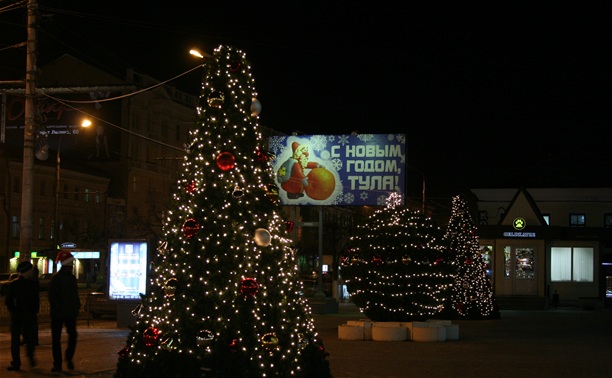 Новогоднее оформление улиц Тулы должно быть готово к 1 декабря