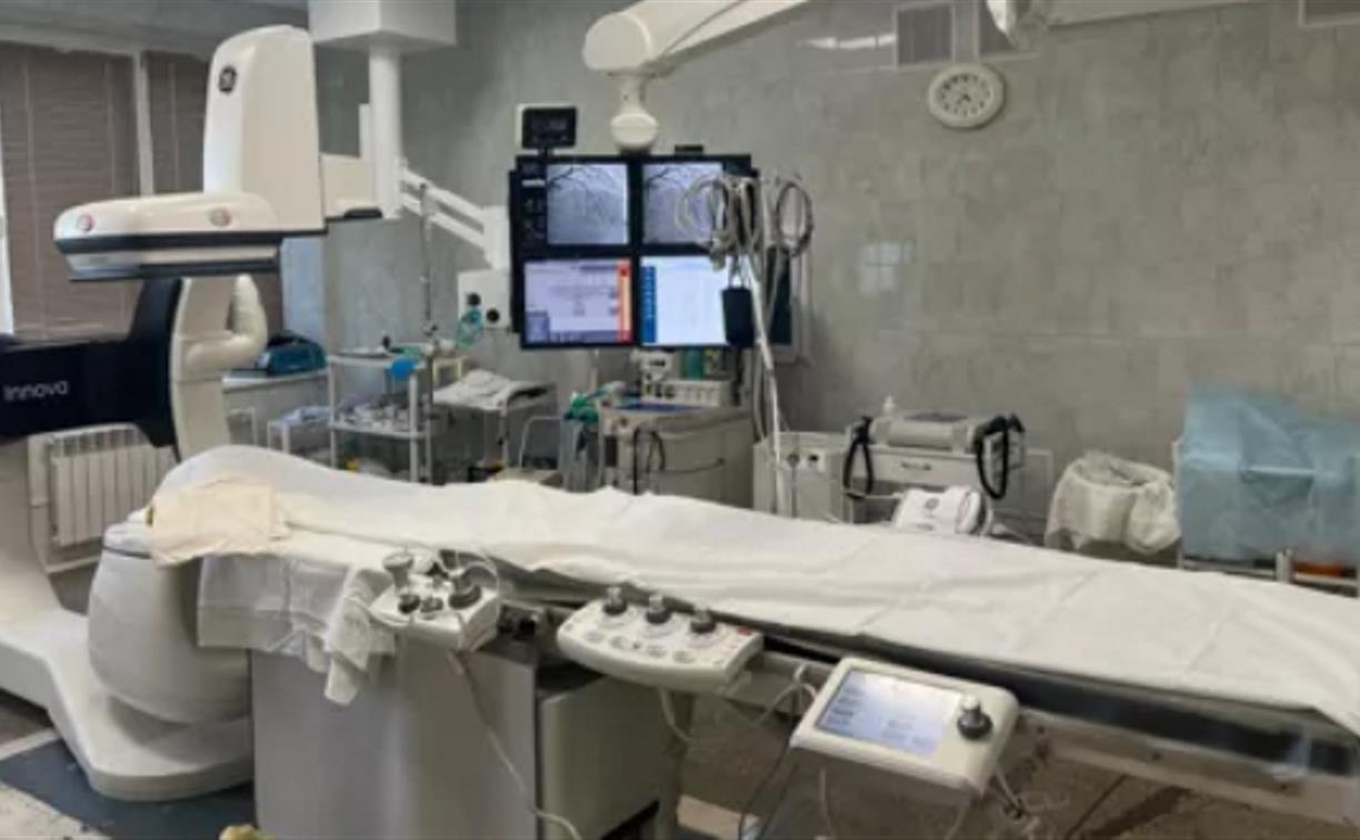 В больнице Новомосковска впервые провели операцию тромбоэкстракции