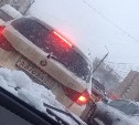 Утром из-за снегопада в Туле произошло 25 ДТП