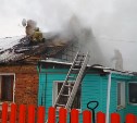 В Узловском районе пожарные спасли человека из горящего дома