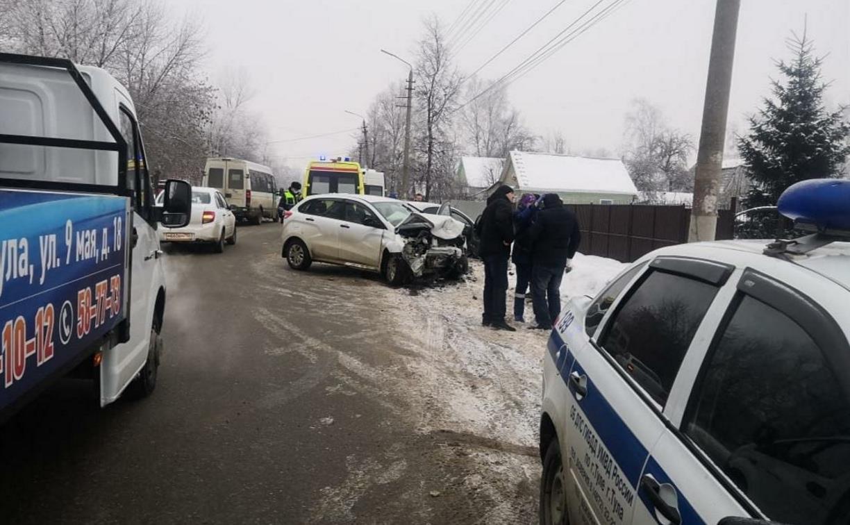 В ДТП на улице Кутузова пострадали два человека 