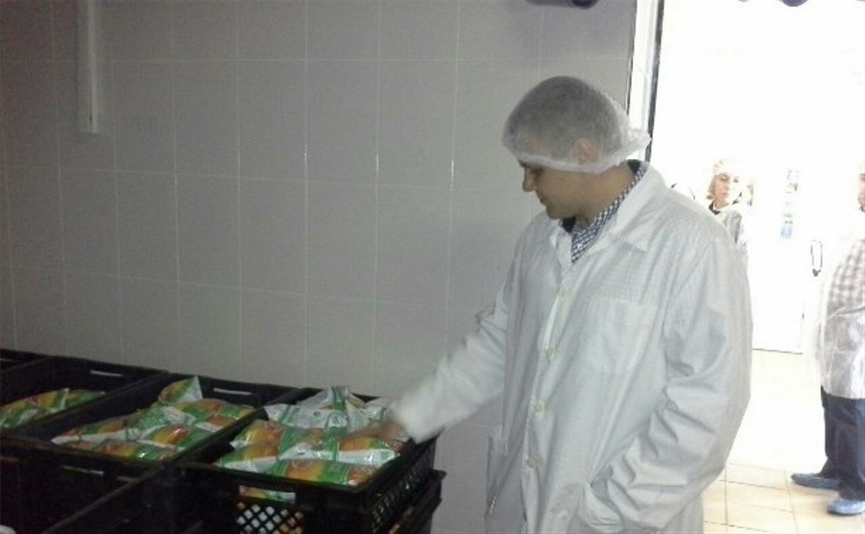 Александр Беглов посетил молочный завод в Дедилово 