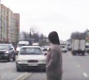 Абсурдная дорожная ситуация в Туле попала на видео
