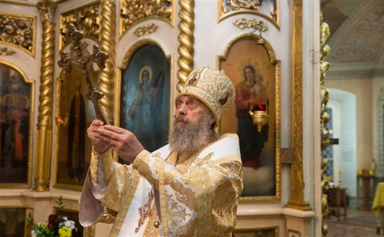 Митрополит Тульский и Ефремовский Алексий помолился о мире на Украине и Ближнем Востоке 