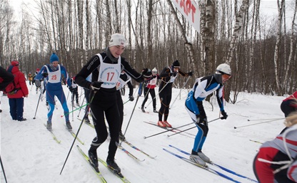 Тульские лыжники остались без наград чемпионата округа