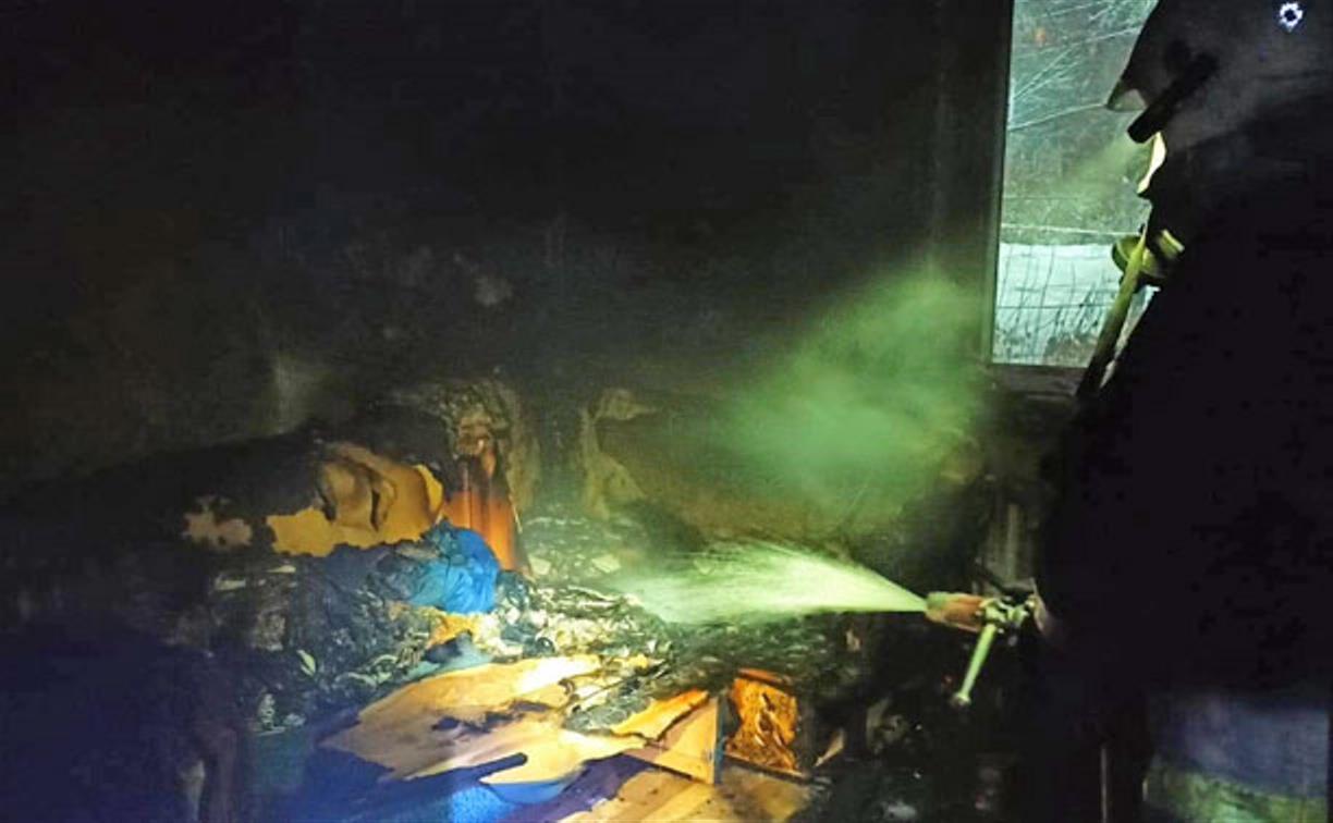 Во время пожара на ул. Седова в Туле эвакуировали 10 человек