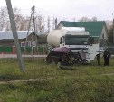 В Ясногорске автоцистерна протаранила «Ниву»