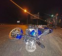 Мотоциклист «догнал» легковушку на ул. Рязанской в Туле