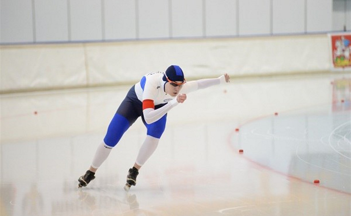 Тульские конькобежцы успешно выступили на соревнованиях в Коломне