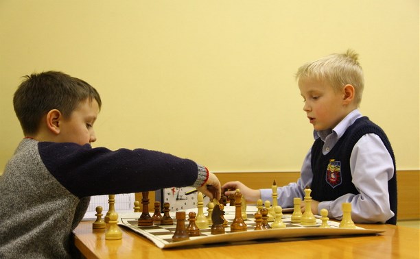 В Туле стартовало областное первенство по шахматам среди детей до 9 лет