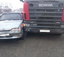 В аварии с грузовиком пострадал водитель ВАЗа