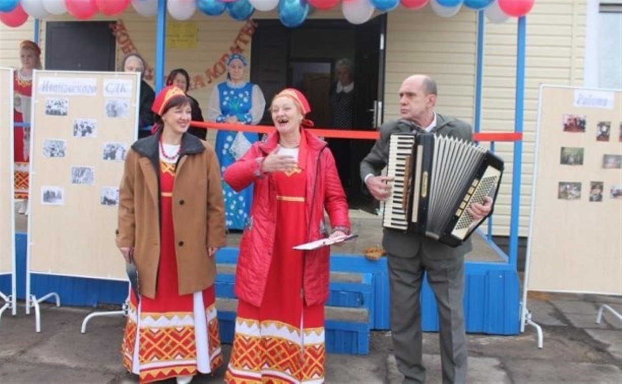 В Куркинском районе открыт новый Дом культуры