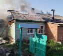На пожаре в Узловском районе пострадал человек