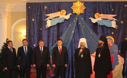 Владимир Груздев принял участие в Рождественском приеме