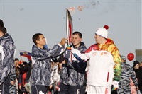 Второй этап эстафеты олимпийского огня: Зареченский район, Фото: 24