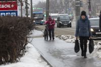 Улицы Тулы сковало льдом: фоторепортаж	, Фото: 5