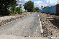 В Туле общественники проверили качество ремонта Одоевского путепровода и шоссе, Фото: 1