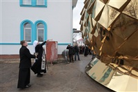 Освящение креста купола Свято-Казанского храма, Фото: 12