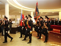 В Туле прошла церемония крепления к древку полотнища знамени регионального УМВД, Фото: 19