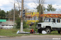 В Туле общественники проверили качество ремонта Одоевского путепровода и шоссе, Фото: 6