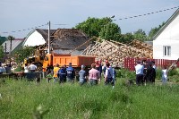 В Плеханово начали сносить дома в цыганском таборе, Фото: 96
