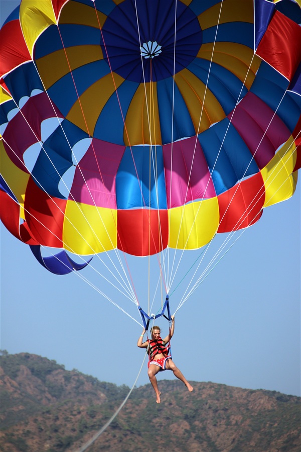 Незабываемый полёт с парашютом в Турции!