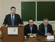Встреча Дениса Бычкова со студентами иняза ТГПУ, Фото: 1