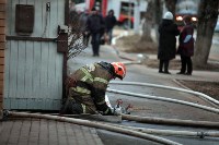 На ул. Николая Руднева в Туле загорелся двухэтажный дом, Фото: 1