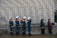 У дома, поврежденного взрывом в Ясногорске, демонтировали опасный угол стены, Фото: 27