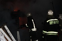 В Туле пожарные потушили сарай рядом с жилым домом, Фото: 3