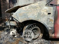 В селе Маслово сгорела машина депутата, Фото: 8