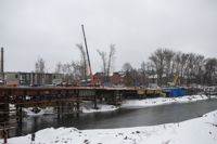 Возведение моста через Упу в Туле: строители рассказали об уникальности сооружения, Фото: 31