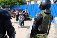 В Плеханово начали сносить дома в цыганском таборе, Фото: 126