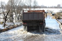 В Щекинском районе затопило мост, Фото: 31