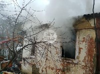 В Туле на ул. Фурманова загорелся частный дом, Фото: 7