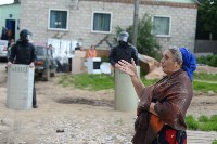 В Плеханово начали сносить дома в цыганском таборе, Фото: 4
