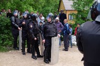 В Плеханово начали сносить дома в цыганском таборе, Фото: 56