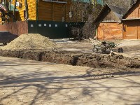 Ремонт дороги на ул. Демьянова. 12 апреля 2016 года, Фото: 4