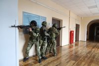 Учения спецназа в ТулГУ, Фото: 1