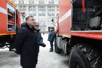 Алексей Дюмин передал сотрудникам МЧС восемь новых автомобилей, Фото: 7